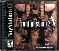 Front Mission 3 Playstation  box art